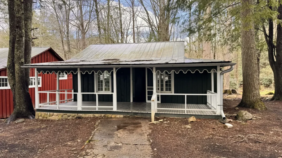 cabin in the woods Daisy Town at Elkmont