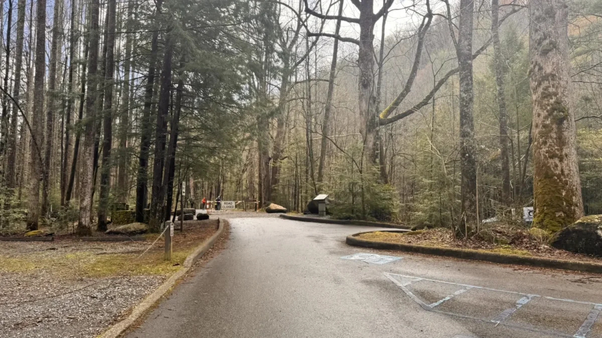 parking lot Daisy Town at Elkmont