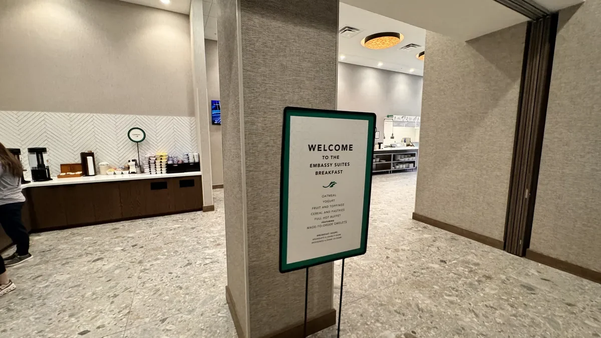 Breakfast at Embassy Suites in Gatlinburg