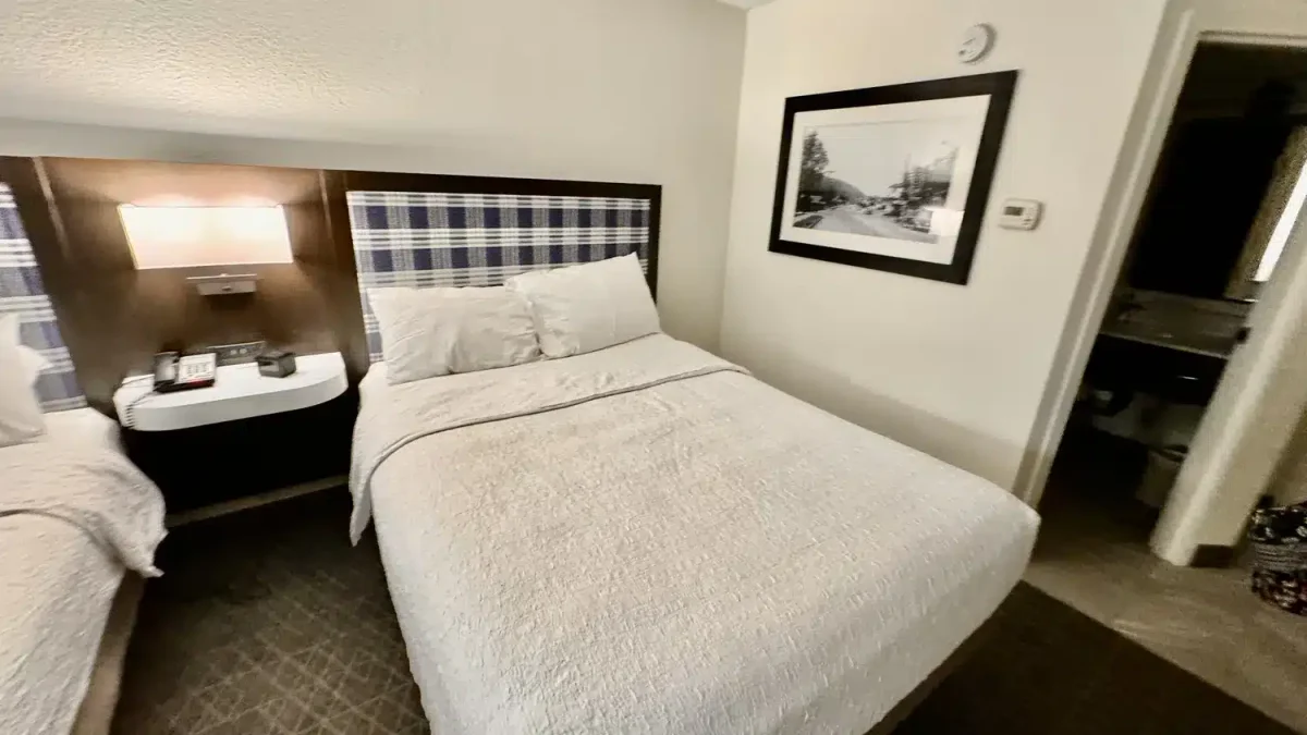 Renovated room at the Hampton Inn Gatlinburg<br/>