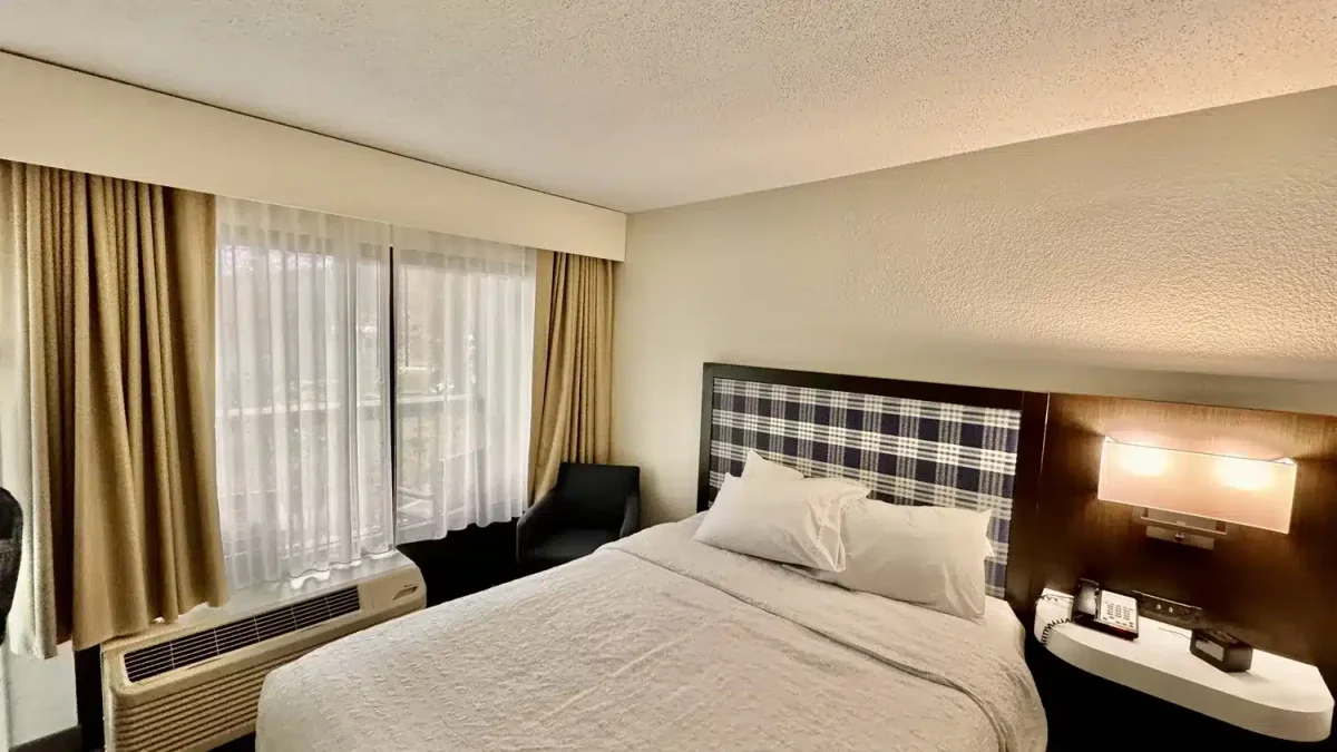 Renovated room at the Hampton Inn Gatlinburg<br/>