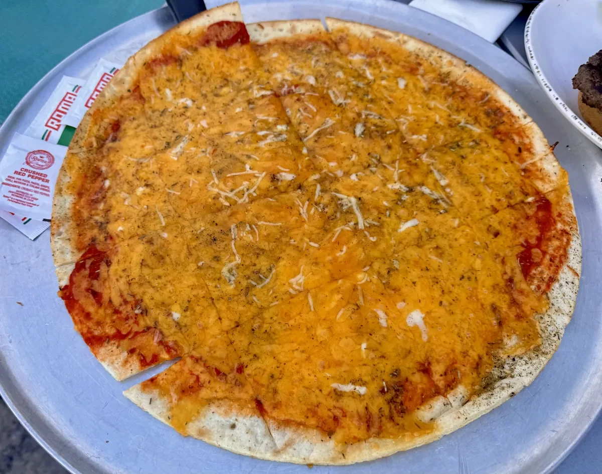 cheddar pizza