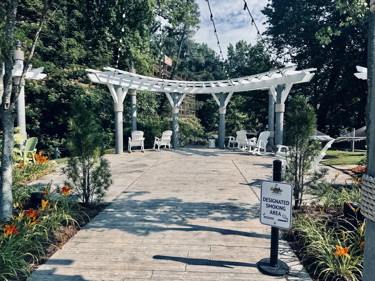 outdoor sitting area