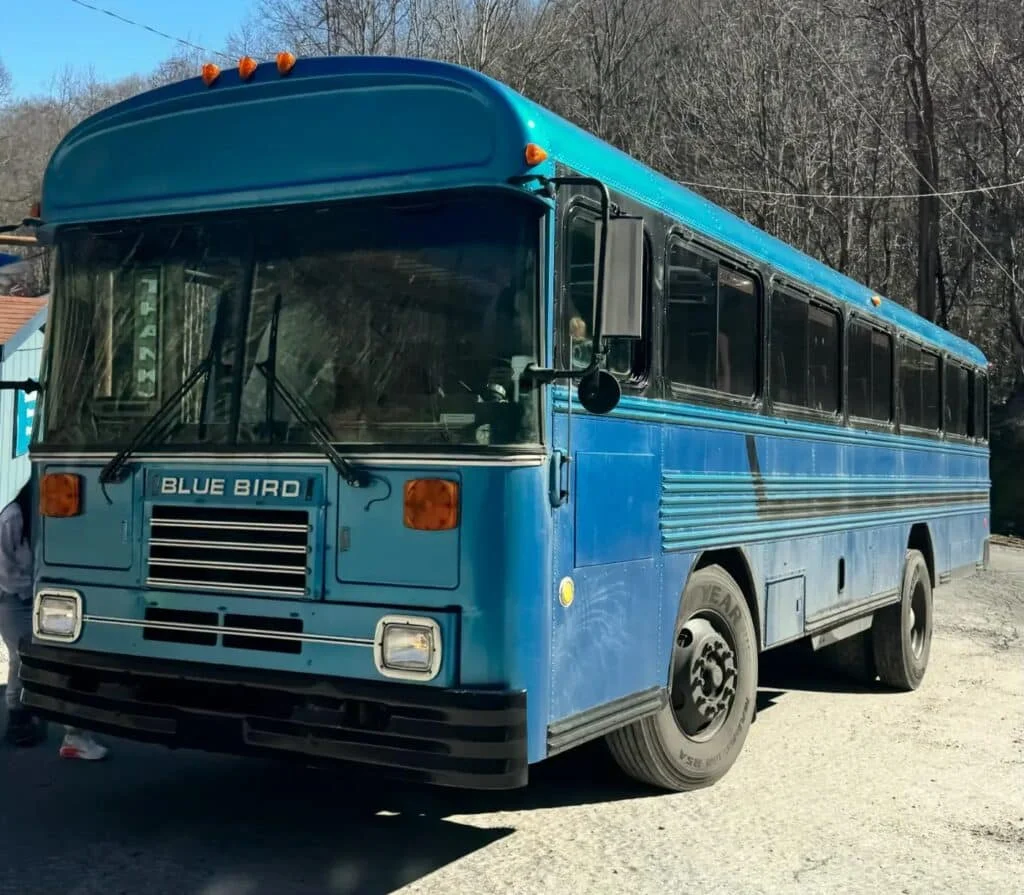 Ober Mountain old school bus