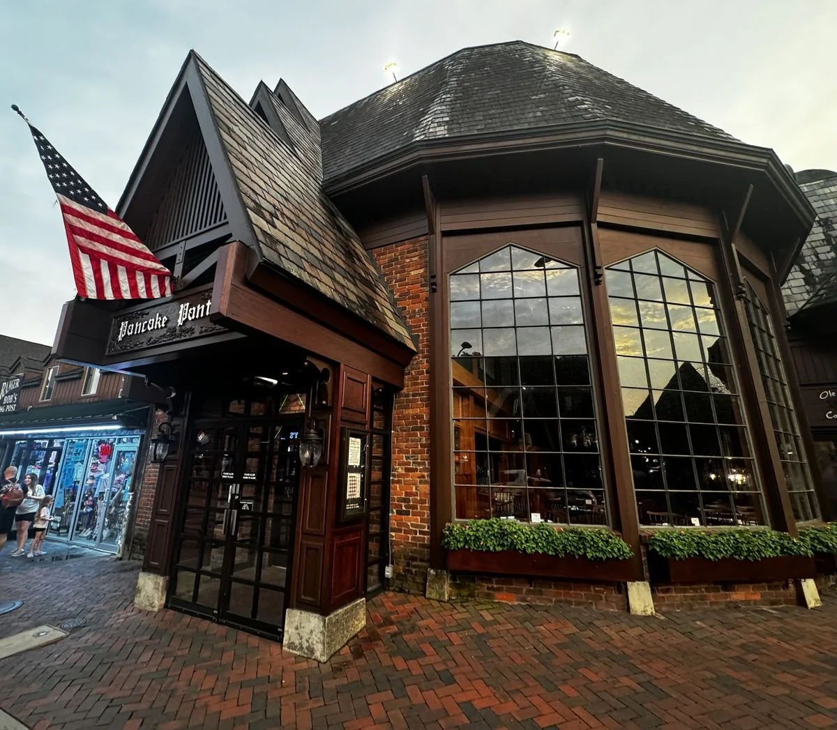 Pancake Pantry entrance in Gatlinburg
