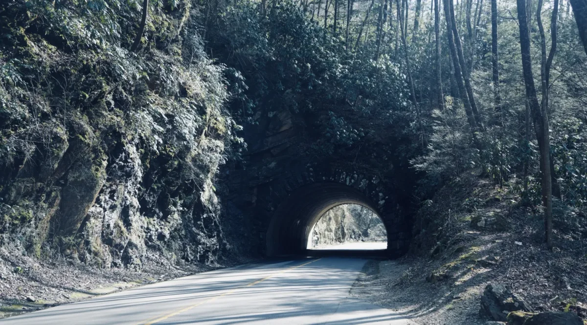 Tunnel on the way to Cades Cove