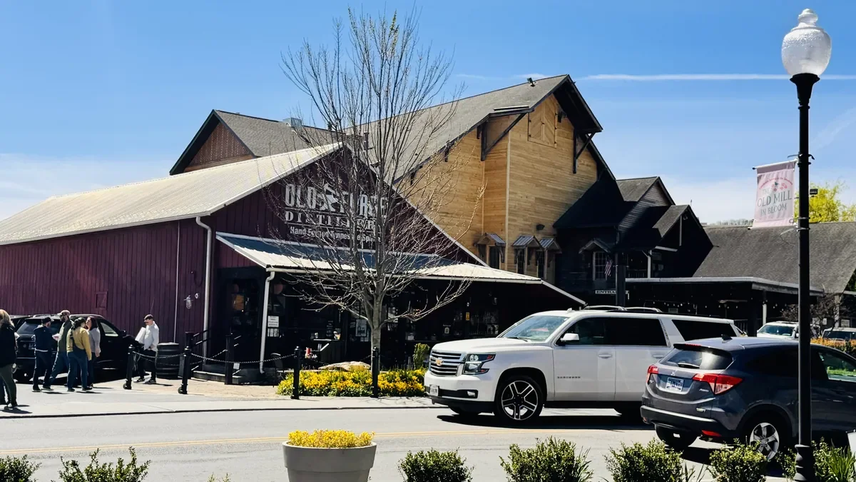 Old Forge Distillery at old mill pigeon forge