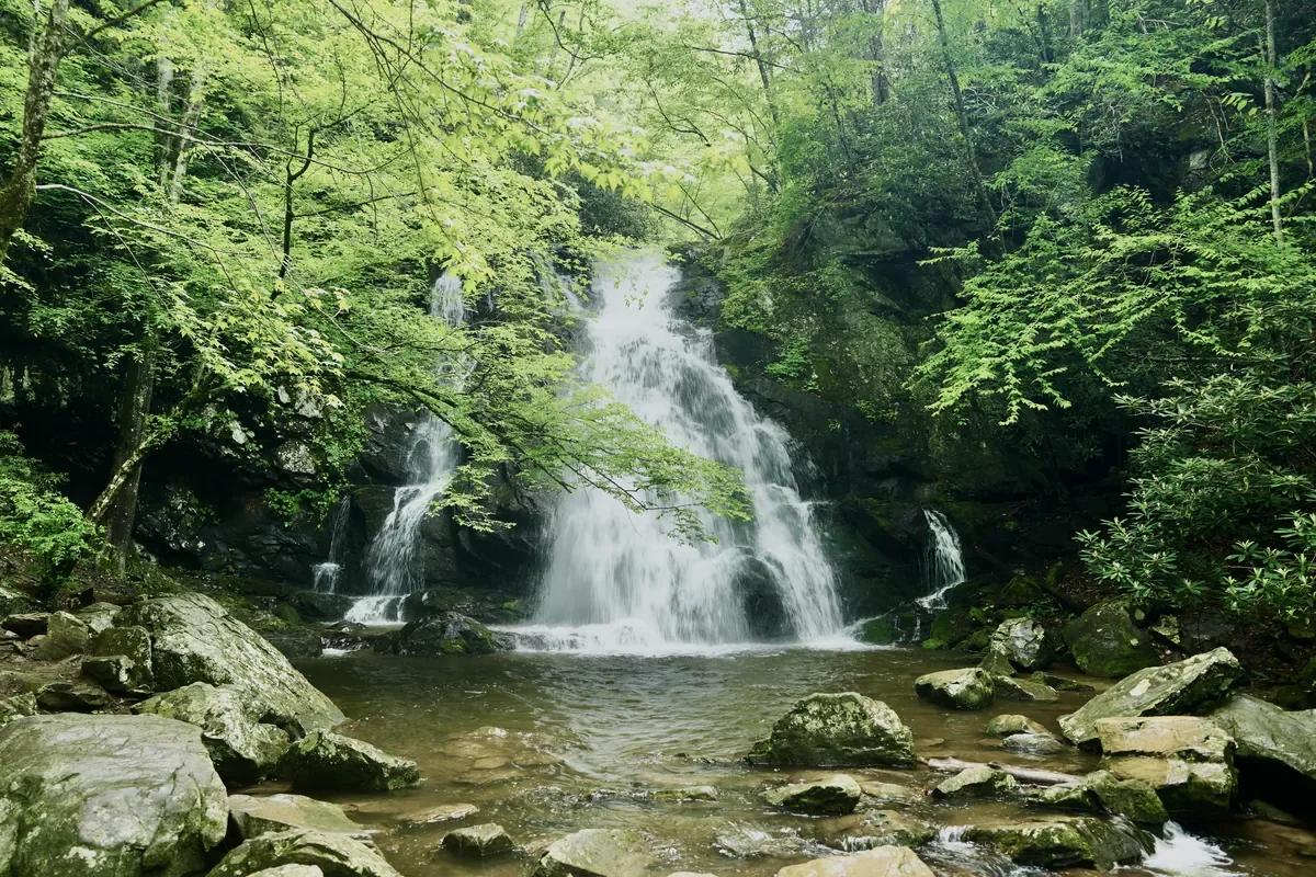 Spruce Flat Falls waterfall