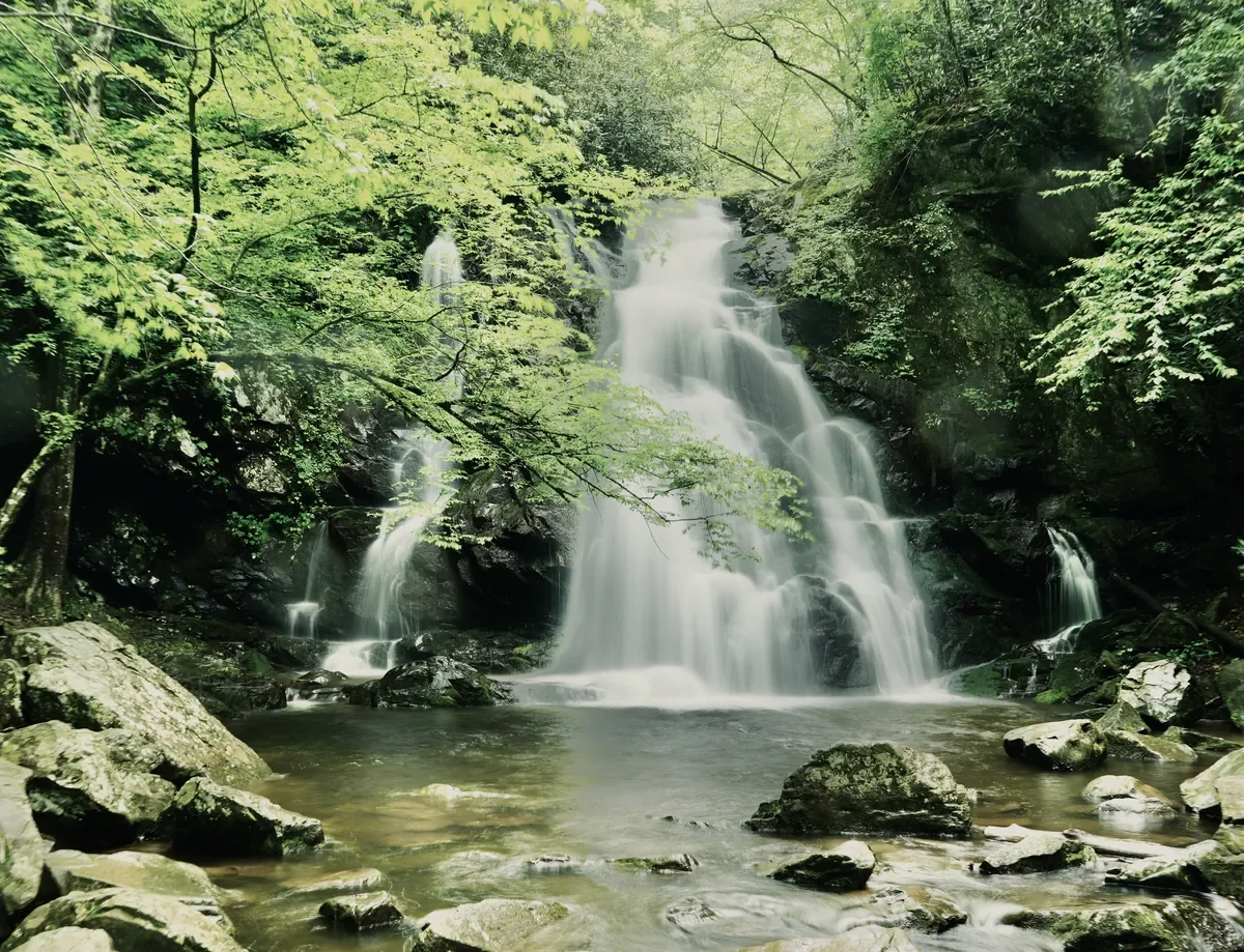 Spruce Flat Falls waterfall