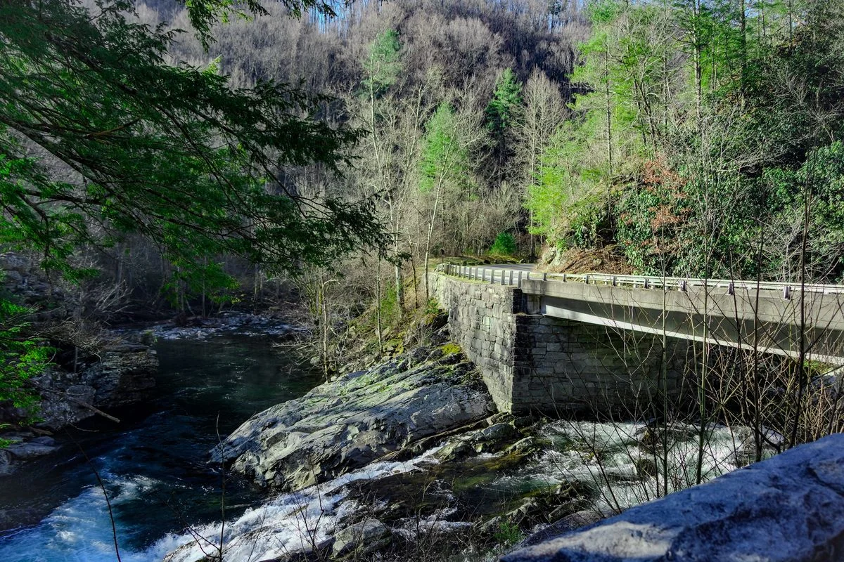The Sinks Waterfall in The Great Smoky Mountains National Park: A Scenic Stop You May Have Missed