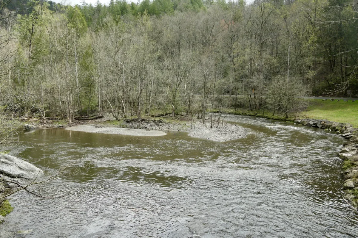 Townsend Wye rivers joining together