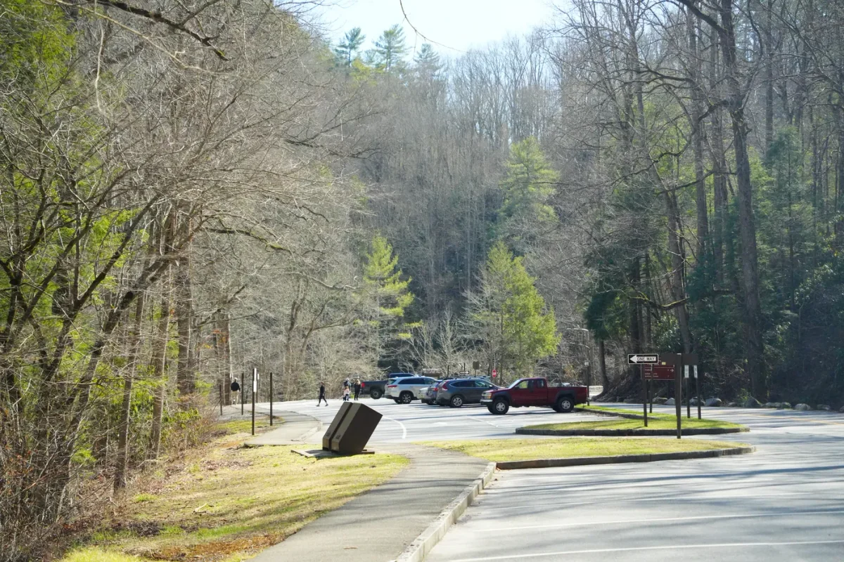 Townsend Wye parking lot