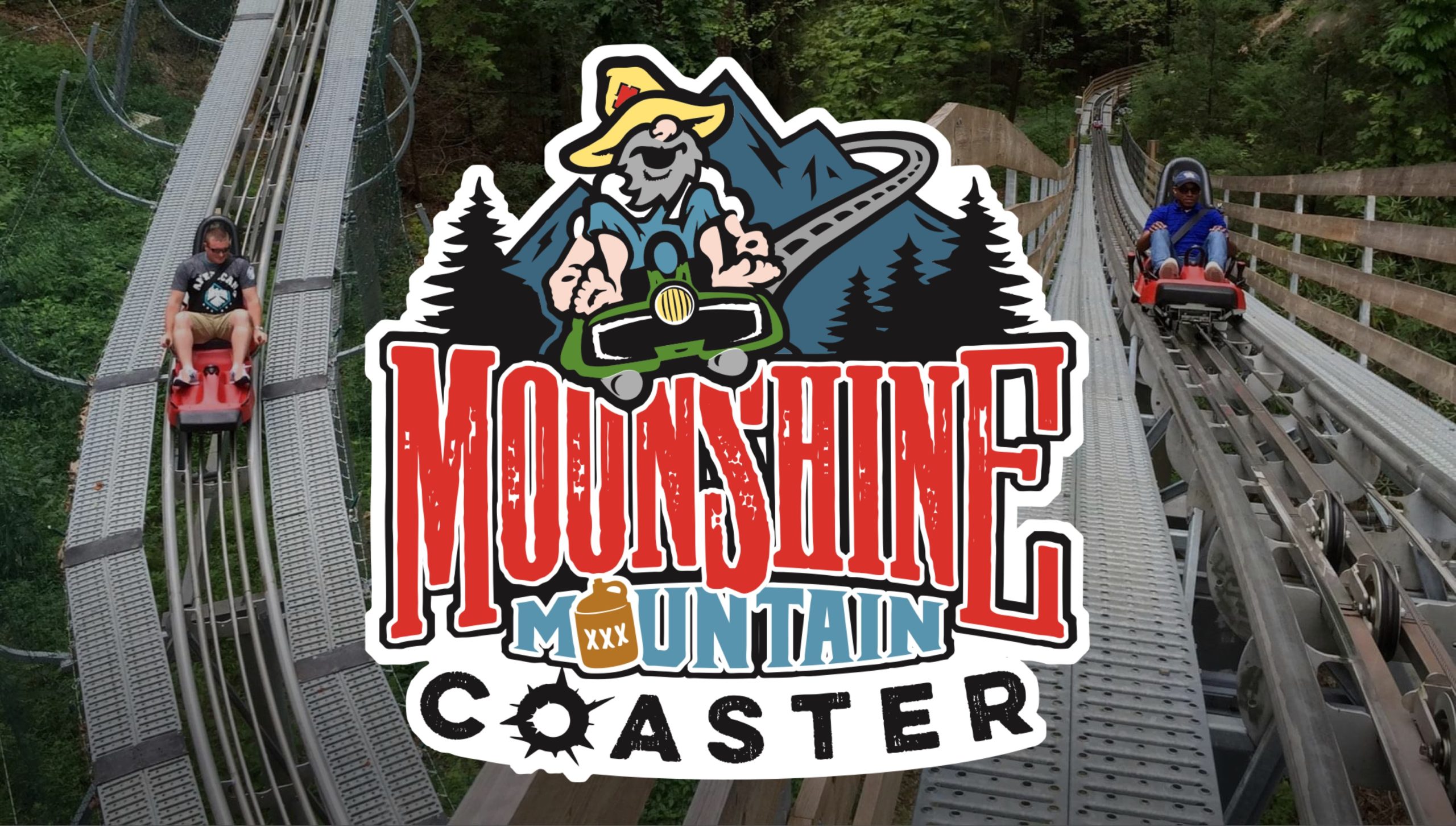 Moonshine Mountain Coaster in Pigeon Forge